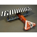 ACE035B Fokker DVII Udet, Black and White Top Wing